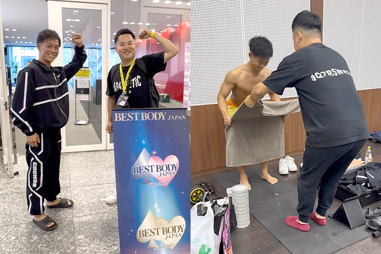 ベストボディ・ジャパンでのトレーナー活動