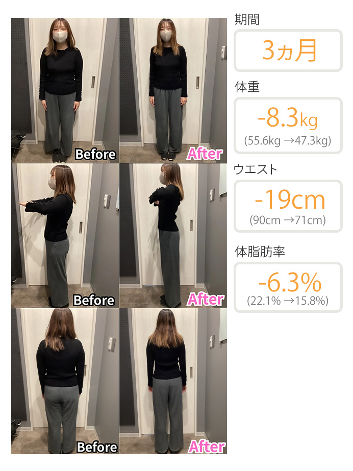ダイエットビフォーアフター