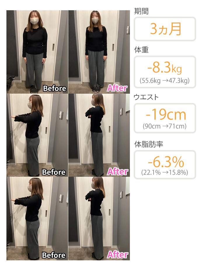 ダイエットビフォーアフター