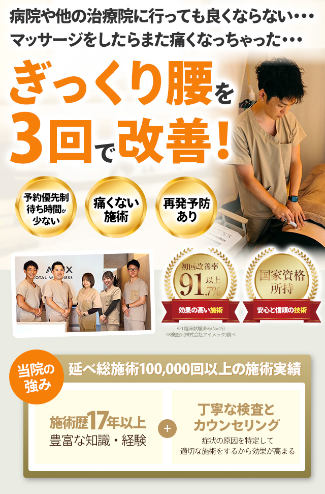 ぎっくり腰