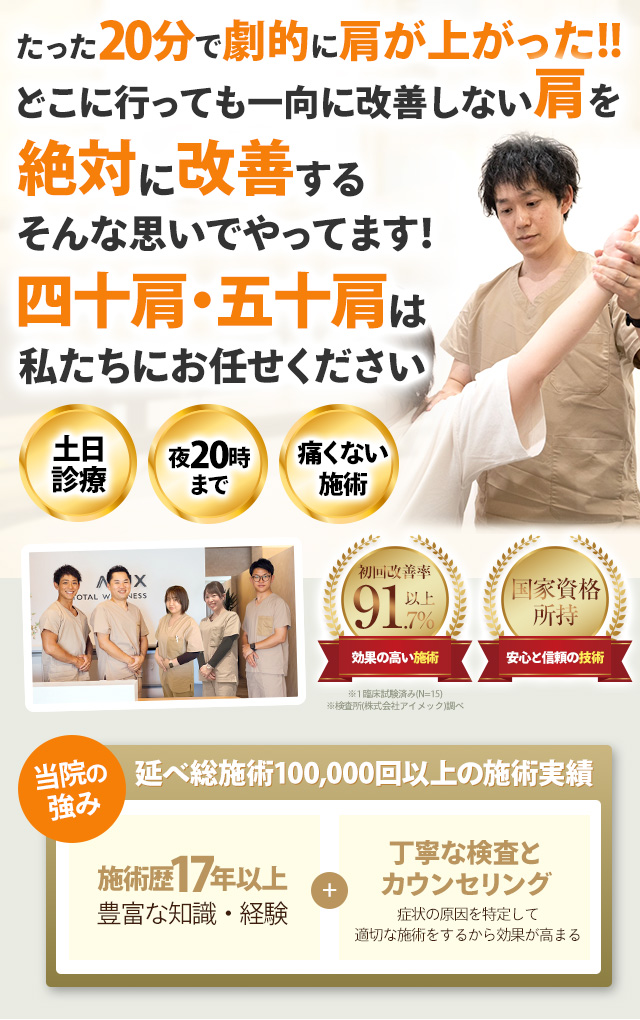 四十肩・五十肩